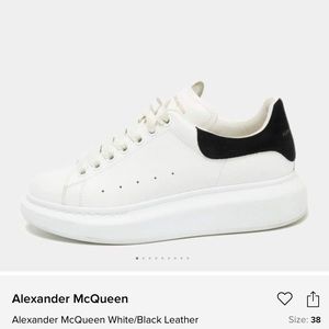 Alexander McQueen Oversized White Sneakers